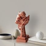 Casa si Gradina - Decoratiuni - Obiecte decorative - Accesorii decorative - Obiect decorativ Aberto Design, 100% poliester, 16 x 14 x 33 cm, cupru, 565TNL1321 - Infinity.ro