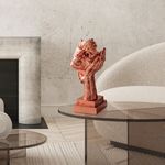 Casa si Gradina - Decoratiuni - Obiecte decorative - Accesorii decorative - Obiect decorativ Aberto Design, 100% poliester, 16 x 14 x 33 cm, cupru, 565TNL1321 - Infinity.ro