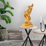 Casa si Gradina - Decoratiuni - Obiecte decorative - Accesorii decorative - Obiect decorativ Aberto Design, 100% poliester, 15 x 15 x 32 cm, auriu, 565TNL1324 - Infinity.ro