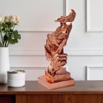 Casa si Gradina - Decoratiuni - Obiecte decorative - Accesorii decorative - Obiect decorativ Aberto Design, 100% poliester, 15 x 15 x 32 cm, cupru, 565TNL1325 - Infinity.ro