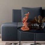 Casa si Gradina - Decoratiuni - Obiecte decorative - Accesorii decorative - Obiect decorativ Aberto Design, 100% poliester, 15 x 15 x 32 cm, cupru, 565TNL1325 - Infinity.ro