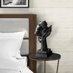 Casa si Gradina - Decoratiuni - Obiecte decorative - Accesorii decorative - Obiect decorativ Aberto Design, 100% poliester, 16 x 14 x 33 cm, negru, 565TNL1323 - Infinity.ro