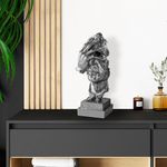 Casa si Gradina - Decoratiuni - Obiecte decorative - Accesorii decorative - Obiect decorativ Aberto Design, 100% poliester, 14 x 11 x 33 cm, argintiu, 565TNL1330 - Infinity.ro