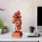 Casa si Gradina - Decoratiuni - Obiecte decorative - Accesorii decorative - Obiect decorativ Aberto Design, 100% poliester, 14 x 11 x 33 cm, cupru, 565TNL1329 - Infinity.ro