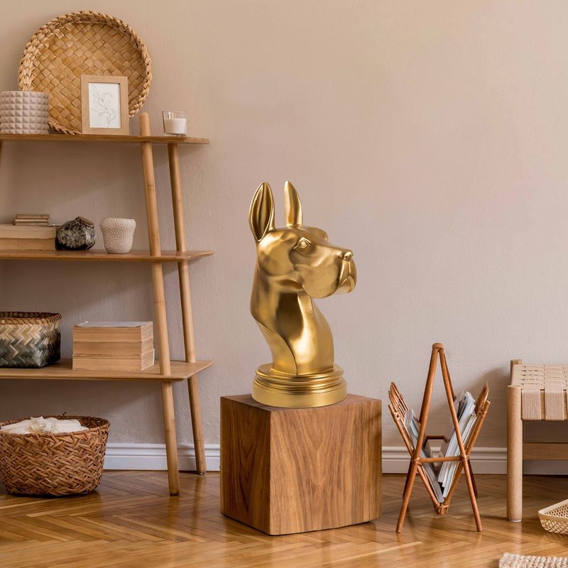 Casa si Gradina - Decoratiuni - Obiecte decorative - Accesorii decorative - Obiect decorativ Aberto Design, 100% poliester, auriu, 565TNL1422 - Infinity.ro