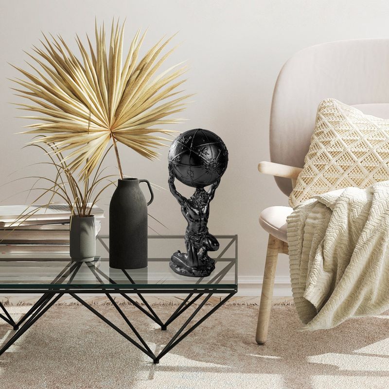 Casa si Gradina - Decoratiuni - Obiecte decorative - Accesorii decorative - Obiect decorativ Aberto Design, 100% poliester, 13 x 13 x 31 cm, negru, 565TNL1359 - Infinity.ro