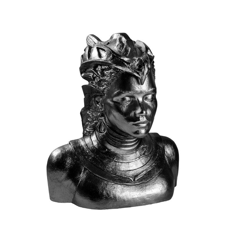 Casa si Gradina - Decoratiuni - Obiecte decorative - Accesorii decorative - Obiect decorativ Aberto Design, 100% poliester, 35 x 32 x 42 cm, negru, 565TNL1367 - Infinity.ro