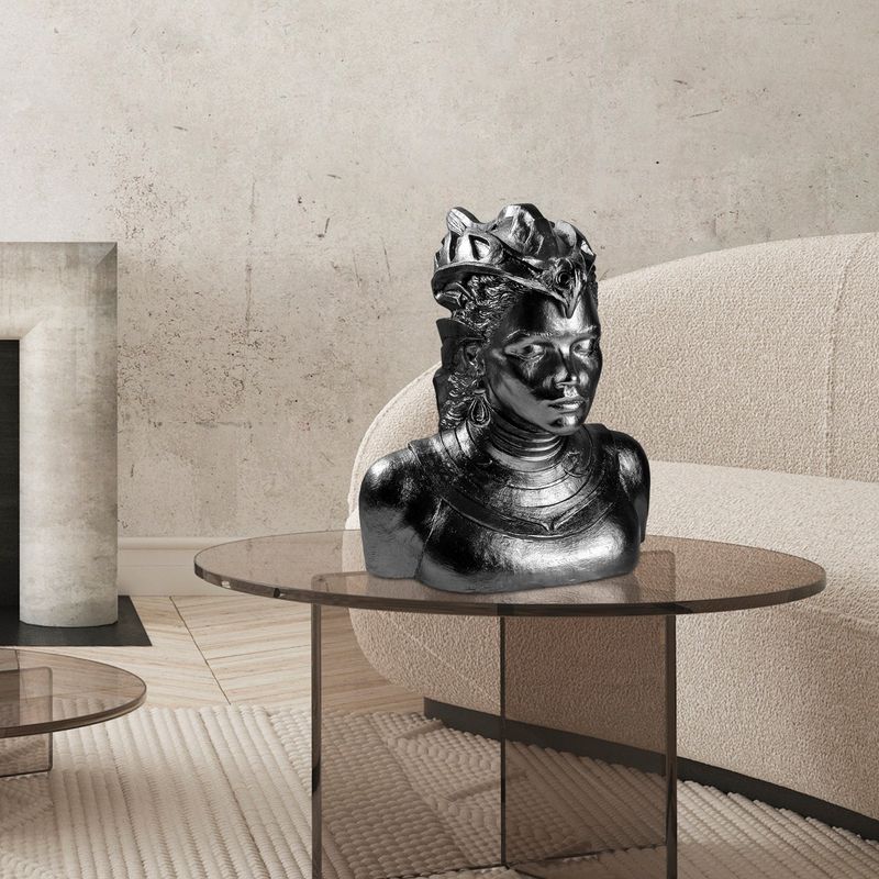 Casa si Gradina - Decoratiuni - Obiecte decorative - Accesorii decorative - Obiect decorativ Aberto Design, 100% poliester, 35 x 32 x 42 cm, negru, 565TNL1367 - Infinity.ro