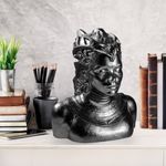 Casa si Gradina - Decoratiuni - Obiecte decorative - Accesorii decorative - Obiect decorativ Aberto Design, 100% poliester, 35 x 32 x 42 cm, negru, 565TNL1367 - Infinity.ro