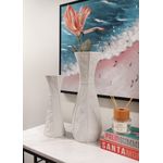 Casa si Gradina - Decoratiuni - Obiecte decorative - Vaze si boluri decorative - Vază Aberto Design, ceramică, 13 x 12 x 33 cm, alb, 742TMA4898 - Infinity.ro