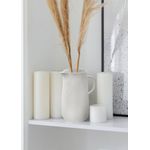 Casa si Gradina - Decoratiuni - Obiecte decorative - Vaze si boluri decorative - Vază Aberto Design, ceramică, 18 x 13 x 23 cm, alb, 742TMA4865 - Infinity.ro