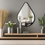 Casa si Gradina - Decoratiuni - Oglinzi - Oglindă decorativă Wallxpert, sticlă, 40 x 55 cm, argintiu, 587MRX1111 - Infinity.ro