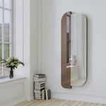 Casa si Gradina - Decoratiuni - Oglinzi - Oglindă Hanah Home, MDF, 50 x 130 cm, argintiu/bronzie, 552NOS2584 - Infinity.ro