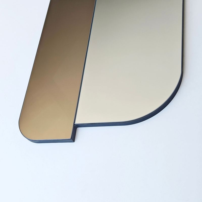 Casa si Gradina - Decoratiuni - Oglinzi - Oglindă Hanah Home, MDF, 50 x 130 cm, argintiu/bronzie, 552NOS2584 - Infinity.ro