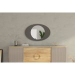 Casa si Gradina - Decoratiuni - Oglinzi - Oglindă Hanah Home, MDF, 60 x 2.2 x 90 cm, antracit, 116SAM1226 - Infinity.ro