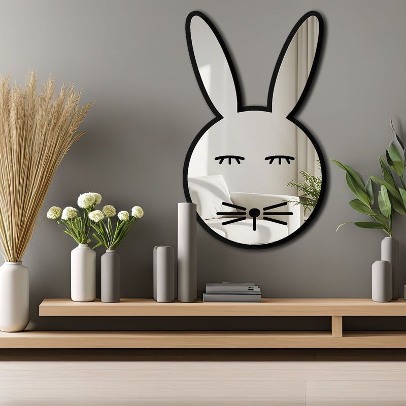 Casa si Gradina - Decoratiuni - Oglinzi - Oglindă decorativă Wallxpert, sticlă, 30 x 49 cm, argintiu, 587MRX1114 - Infinity.ro