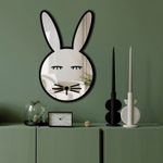 Casa si Gradina - Decoratiuni - Oglinzi - Oglindă decorativă Wallxpert, sticlă, 30 x 49 cm, argintiu, 587MRX1114 - Infinity.ro