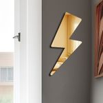 Casa si Gradina - Decoratiuni - Oglinzi - Oglindă decorativă Wallxpert, sticlă, 29 x 60 cm, auriu, 587MRX1122 - Infinity.ro