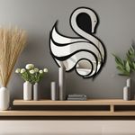 Casa si Gradina - Decoratiuni - Oglinzi - Oglindă decorativă Wallxpert, sticlă, 36 x 48 cm, argintiu, 587MRX1121 - Infinity.ro