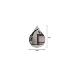 Casa si Gradina - Decoratiuni - Oglinzi - Oglindă Hanah Home, MDF, 50 x 2.2 x 70 cm, negru, 116SAM1240 - Infinity.ro