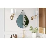 Casa si Gradina - Decoratiuni - Oglinzi - Oglindă Hanah Home, MDF, 50 x 2.2 x 70 cm, negru, 116SAM1240 - Infinity.ro