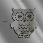 Casa si Gradina - Decoratiuni - Oglinzi - Oglindă decorativă Wallxpert, sticlă, 44 x 48 cm, fumuriu, 587MRX1162 - Infinity.ro