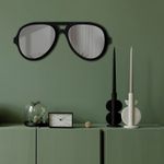 Casa si Gradina - Decoratiuni - Oglinzi - Oglindă decorativă Wallxpert, sticlă, 70 x 28 cm, fumuriu, 587MRX1147 - Infinity.ro