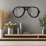 Casa si Gradina - Decoratiuni - Oglinzi - Oglindă decorativă Wallxpert, sticlă, 70 x 28 cm, fumuriu, 587MRX1147 - Infinity.ro