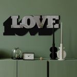 Casa si Gradina - Decoratiuni - Oglinzi - Oglindă decorativă Wallxpert, sticlă, 70 x 25 cm, fumuriu, 587MRX1152 - Infinity.ro