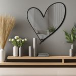 Casa si Gradina - Decoratiuni - Oglinzi - Oglindă decorativă Wallxpert, sticlă, 43 x 48 cm, fumuriu, 587MRX1154 - Infinity.ro