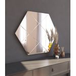 Casa si Gradina - Decoratiuni - Oglinzi - Oglindă Hanah Home, MDF, 70 x 2.2 x 60 cm, alb, 116SAM1122 - Infinity.ro