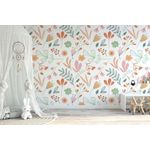 Casa si Gradina - Decoratiuni - Stickere decorative - Pictură perete Wallxpert, 400 x 270 cm, multicolor, 740ELB1300 - Infinity.ro