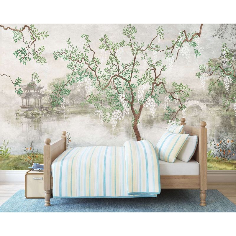 Casa si Gradina - Decoratiuni - Stickere decorative - Pictură perete Wallxpert, 400 x 270 cm, multicolor, 740ELB1296 - Infinity.ro