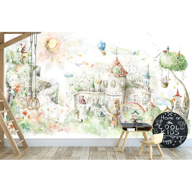 Casa si Gradina - Decoratiuni - Stickere decorative - Sticker decorativ perete Wallxpert, 100 x 100 cm, multicolor, 740ELB1187 - Infinity.ro