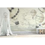 Casa si Gradina - Decoratiuni - Stickere decorative - Pictură perete Wallxpert, 300 x 270 cm, multicolor, 740ELB1247 - Infinity.ro