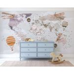 Casa si Gradina - Decoratiuni - Stickere decorative - Pictură perete Wallxpert, 300 x 270 cm, multicolor, 740ELB1226 - Infinity.ro
