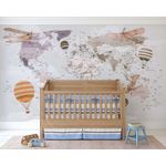 Casa si Gradina - Decoratiuni - Stickere decorative - Pictură perete Wallxpert, 300 x 270 cm, multicolor, 740ELB1226 - Infinity.ro