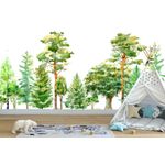 Casa si Gradina - Decoratiuni - Stickere decorative - Pictură perete Wallxpert, 300 x 270 cm, multicolor, 740ELB1199 - Infinity.ro