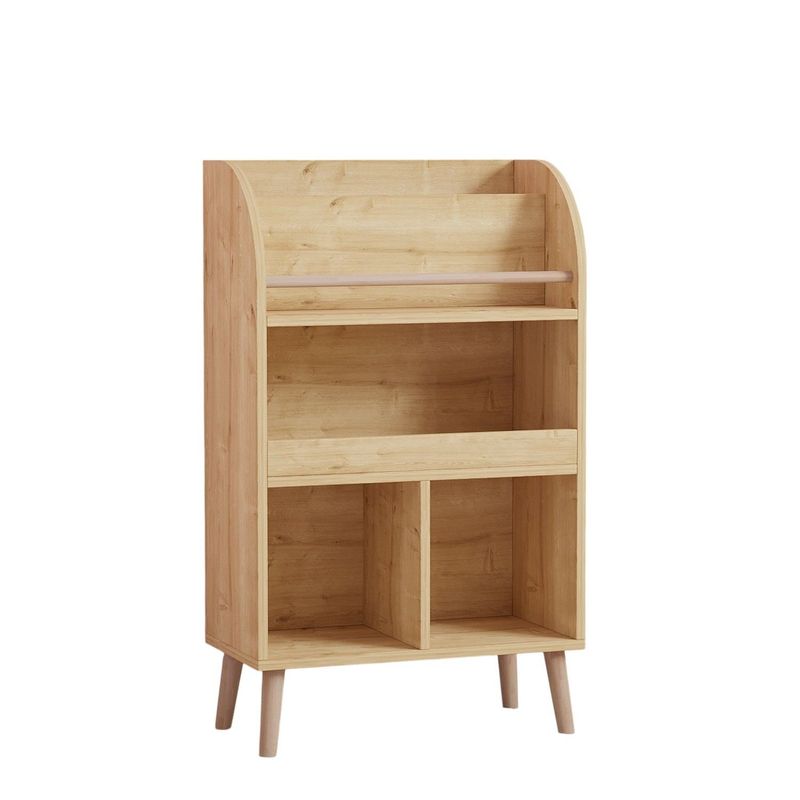 Casa si Gradina - Mobilier - Biblioteci si rafturi - Biblioteci - Bibliotecă Hanah Home, PAL melaminat, 60 x 30 x 102 cm, sapphire stejar, 835PUQ5320 - Infinity.ro
