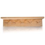 Casa si Gradina - Mobilier - Biblioteci si rafturi - Rafturi - Raft perete Hanah Home, 100% lemn masiv de pin, 50 x 8 x 15 cm, stejar, set 2 piese, 160RSW1116 - Infinity.ro