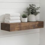 Casa si Gradina - Mobilier - Biblioteci si rafturi - Rafturi - Raft decorativ lemn Hanah Home, lemn masiv, 13 x 11 x 60 cm, lemn, 792EVL2924 - Infinity.ro