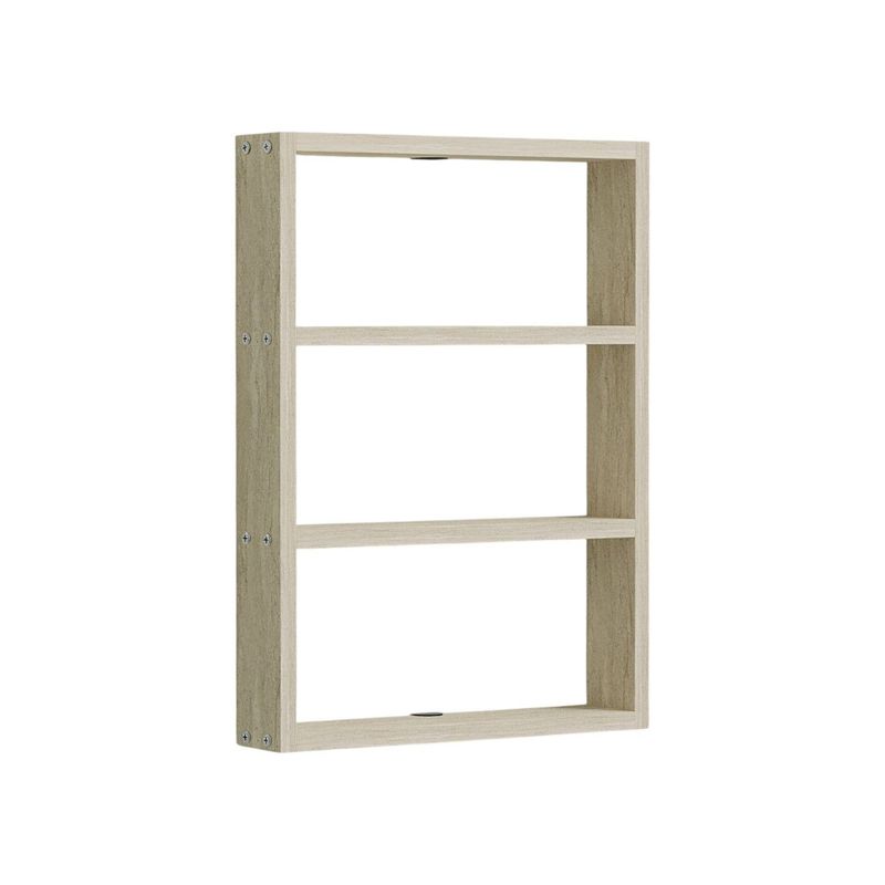 Casa si Gradina - Mobilier - Biblioteci si rafturi - Rafturi - Raft perete Hanah Home, PAL melaminat, 43.2 x 9 x 60 cm, travertine, 835PUQ5318 - Infinity.ro