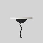 Casa si Gradina - Mobilier - Biblioteci si rafturi - Rafturi - Raft perete Hanah Home, 100% lemn masiv de pin, 35 x 35 cm, negru/alb, 552NOS2449 - Infinity.ro