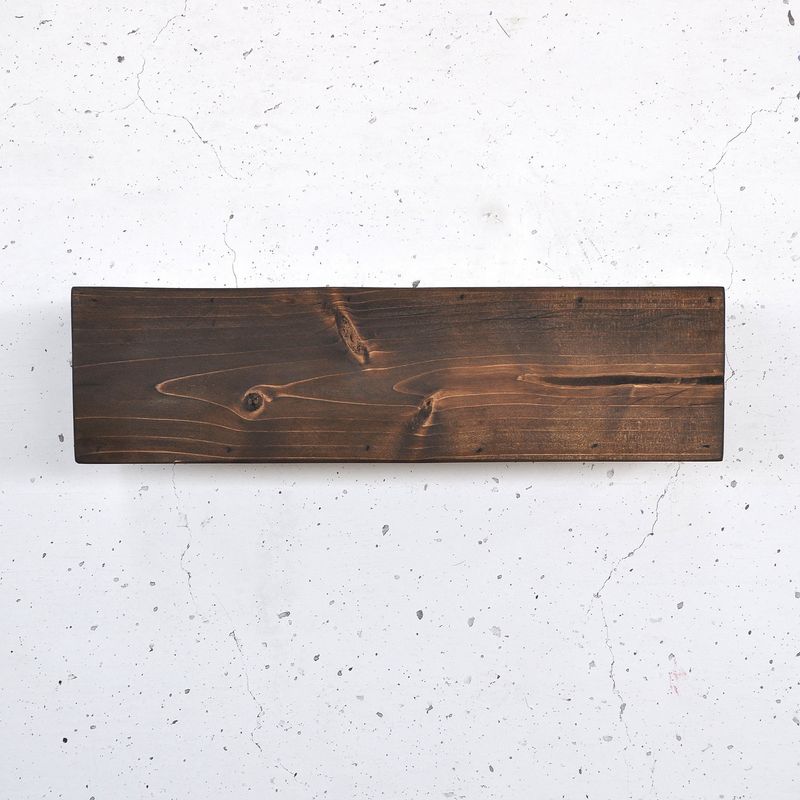 Casa si Gradina - Mobilier - Biblioteci si rafturi - Rafturi - Raft decorativ lemn Hanah Home, lemn masiv, 13 x 11 x 40 cm, lemn, 792EVL2953 - Infinity.ro