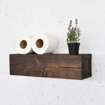Casa si Gradina - Mobilier - Biblioteci si rafturi - Rafturi - Raft decorativ lemn Hanah Home, lemn masiv, 13 x 11 x 40 cm, lemn, 792EVL2953 - Infinity.ro