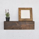 Casa si Gradina - Mobilier - Biblioteci si rafturi - Rafturi - Raft decorativ lemn Hanah Home, lemn masiv, 13 x 11 x 40 cm, lemn, 792EVL2953 - Infinity.ro