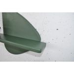 Casa si Gradina - Mobilier - Biblioteci si rafturi - Rafturi - Raft decorativ lemn Hanah Home, placaj, 35 x 11 x 32 cm, închis verde, 792EVL2961 - Infinity.ro