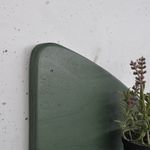 Casa si Gradina - Mobilier - Biblioteci si rafturi - Rafturi - Raft decorativ lemn Hanah Home, placaj, 35 x 11 x 32 cm, închis verde, 792EVL2961 - Infinity.ro