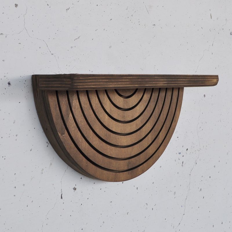 Casa si Gradina - Mobilier - Biblioteci si rafturi - Rafturi - Raft decorativ lemn Hanah Home, placaj, 31 x 9 x 16 cm, lemn, 792EVL2947 - Infinity.ro
