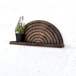 Casa si Gradina - Mobilier - Biblioteci si rafturi - Rafturi - Raft decorativ lemn Hanah Home, placaj, 31 x 9 x 16 cm, lemn, 792EVL2948 - Infinity.ro